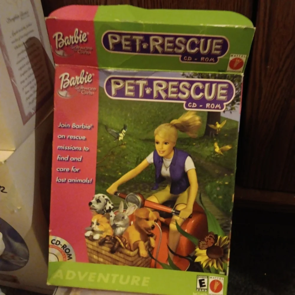 Barbie pet rescue CD rom